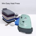thumbnail image 3 of Mini Easy Heat Press Máquina de prensa de calor de cachorro lindo portátil para camisetas Zapatos Bo Irfora Máquinas de estampación en caliente, 3 of 7