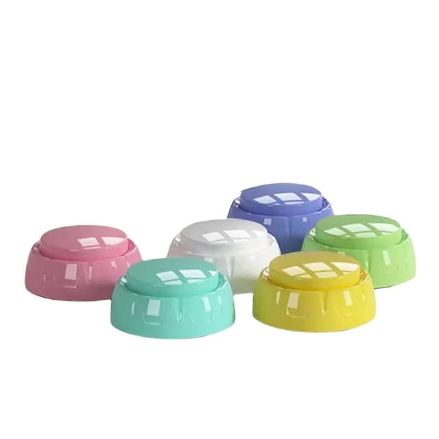 6 Pack Set Recordable Dog Training Button Pet Communication Toys Dog Talking Buttons Dog Interactive Toys