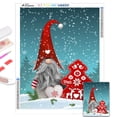 thumbnail image 2 of Pintura de diamantes para decoración navideña de Año Nuevo, 5D, bricolaje, Papá Noel, mosaico de diamantes, arte, bordado, kits de punto de cruz, decoración de Navidad, 2 of 5