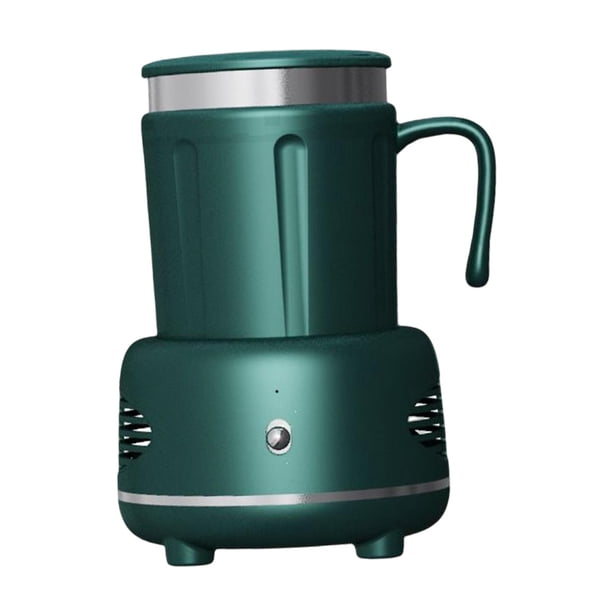 Calentador de café con leche Calentador de café y juego de tazas, enfriador de cerveza, placa de calefacción y refrigeración para bebidas, posavasos más cálido Magideal Calentador de café con leche