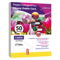 thumbnail image 1 of Papel fotográfico doble cara 230g CARTA 50 hojas Glossy CURSOR blanco carta, 1 of 7