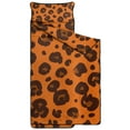 thumbnail image 2 of Orange and Brown Of Leopard Print Toddler Nap Mats for Kids Preschool,Sleeping Mat Bag or Kids,Toddler Sleeping Bag,Toddler Nap Mat or Daycare, 2 of 6