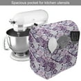 thumbnail image 2 of Butterfly Stand Mixer Cover, Wings in the Shades of Purple with Spotty Grunge Camo Style, Kitchen Appliance Organizer Bag Cover with Pockets, 5 Quarts, Lavender Lilac Violet, by Ambesonne, 2 of 4