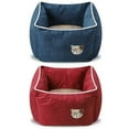 thumbnail image 3 of Pet Bed Soft Fleece Deep Sleep Windproof Cat Winter Bed Pet Cushion, 3 of 6