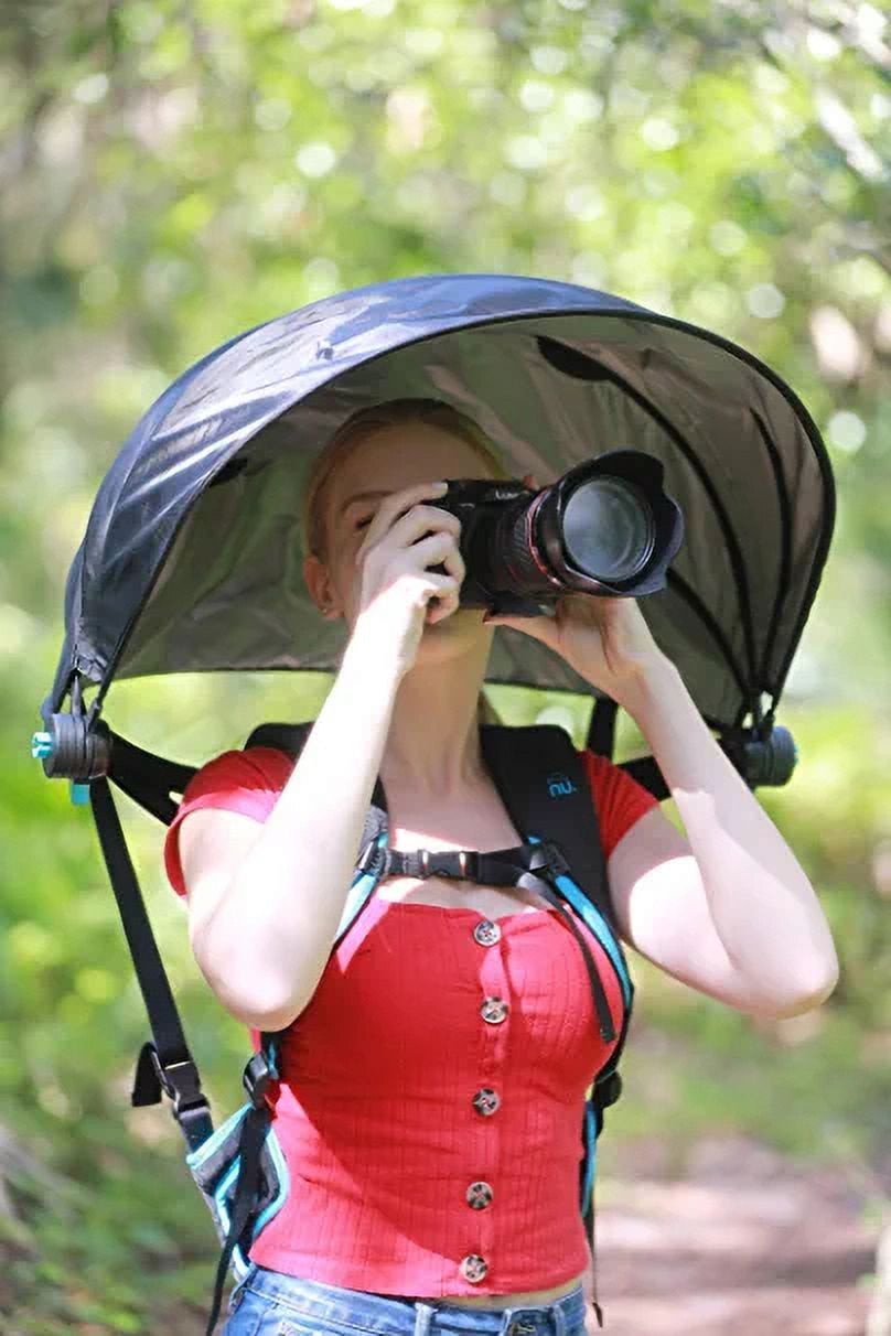 Hands-Free Umbrella / Wearable Weather Protection device for both Rain & Sun