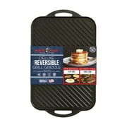 Nordic Ware Deluxe 16.8 x 11.6 Nonstick Cast Aluminum Reversible Grill Griddle