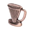 thumbnail image 3 of Broche decorativo de la serie Mini Cute Novel Coffee Kettle Cup Bean para mujer(1#), 3 of 8