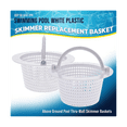 thumbnail image 3 of LEEYNEER Swimming Pool Skimmer Replacement Basket with Handle  2 Pack - Above Ground Thru-Wall Baskets, 3 of 6