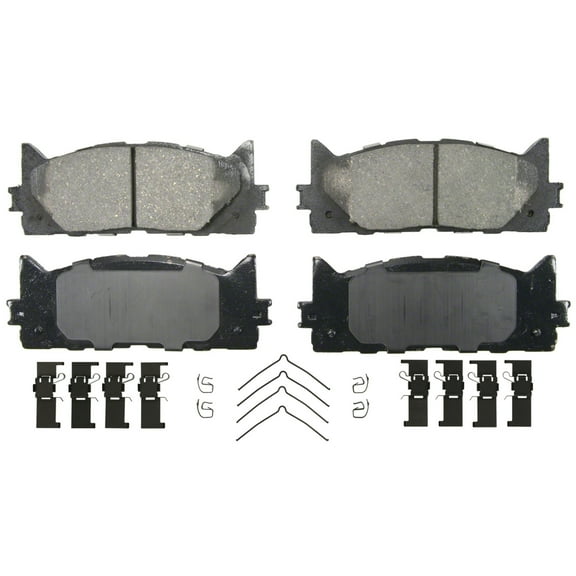 Disc Brake Pad Set Fits select: 2007-2017 TOYOTA CAMRY, 2007-2018 LEXUS ES