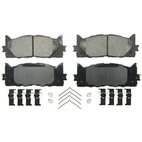Disc Brake Pad Set Fits select: 2007-2017 TOYOTA CAMRY, 2007-2018 LEXUS ES