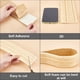 thumbnail image 5 of Moldura de pared autoadhesiva de espuma de PVC de 90 x 3,15 pulgadas, para espejo de techo, marco, borde, tira flexible para paneles., 5 of 9