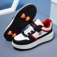 thumbnail image 6 of Kids Roller Shoes Sneakers with Wheels - Premium Sport Roller Skate Sneaker for Boys Girls Christmas Birthday Children Show Gift, 6 of 10