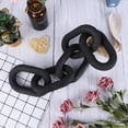 thumbnail image 5 of Wood Chain Link Decor,Rustic 5 Link Wooden Chain Decor Link Ornament,Farmhouse Wooden Links Home Decor Hand Carved Crafts Ornaments for Coffee Table Tray Shelf, 5 of 7