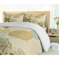 thumbnail image 6 of Ambesonne Floral Eucalyptus Duvet Cover Set, Pastel Abloom, Calking, Ivory Sage Green Mustard, 6 of 6