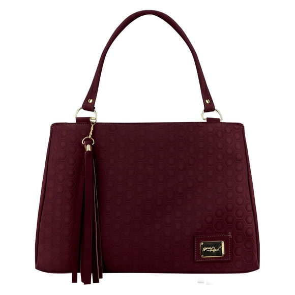 Bolsa Para Dama Cabernet Nobuk Panal Sintético Chio Nueva Imagen Nueva Imagen Bolsa