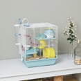 thumbnail image 2 of PawHut Cage pour Hamster, Cage pour Gerbille avec Roue d'Exercice, Tube de Jeu, 2 of 10