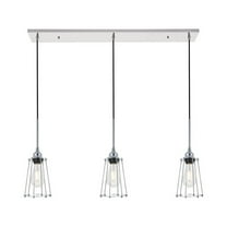 Indoor Modern Home Decorative Bright Ceiling Auspice 3 Light Chrome Pendant