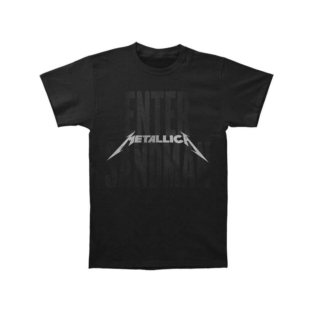 Metallica - Metallica Men's Enter Sandman Black Tee LIMITED EDITION ...