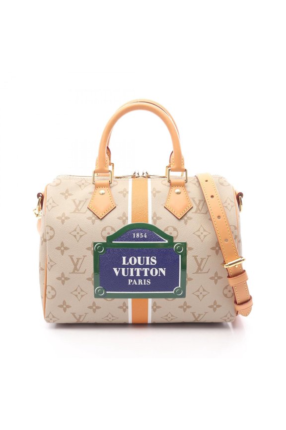 Pre-Owned Louis Vuitton Speedy Bandouliere 25 Handbag, Coated Canvas and Leather,... (Good)