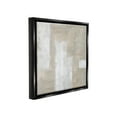 thumbnail image 4 of Stupell Industries Subtle Beige Abstract Abstract Painting Black Floater Framed Canvas Art Print Wall Art, 25 x 25, 4 of 10