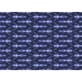 thumbnail image 1 of Ahgly Company Machine Washable Indoor Rectangle Transitional Midnight Blue Area Rugs, 2' x 5', 1 of 7