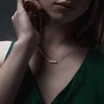 thumbnail image 3 of Gargantilla De Oro Italiano 14k Con Aros Tricolores, 3 of 8