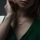 thumbnail image 3 of Gargantilla De Oro Italiano 14k Con Aros Tricolores, 3 of 8
