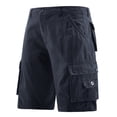 thumbnail image 6 of Sentmoon Shorts Men Summer High Waist Sweat Shorts Men Solid Color Regular Fit Jogging Board Shorts Men's with Pockets Vacation for Outdoor and Travel, 6 of 9