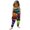 Multicolour, variant on Gunia Toddler Girl Halloween Outfit Flannel Pumpkin Kids Suspender Romper Loose Harem Style Jumpsuit Festive Party Outfits Black 2-3 Years