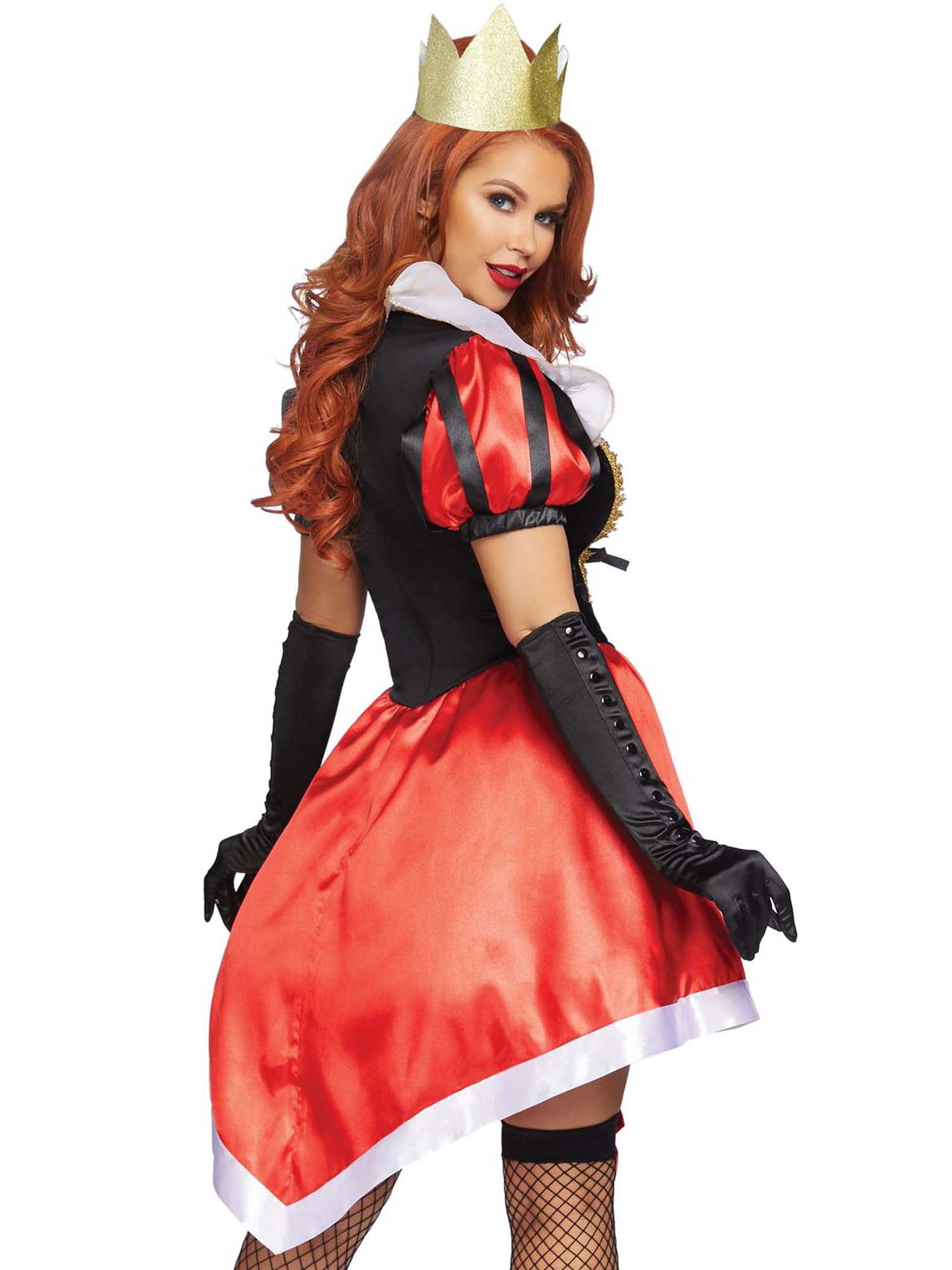 Leg Avenue Women's Wonderland Queen of Hearts Costume