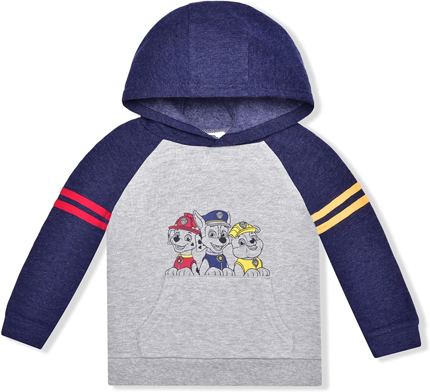 Nickelodeon Boy's Paw Patrol Pullover Hoodie with Kangaroo Pocket