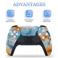 thumbnail image 3 of Sky Butterfly Bloom Console Skin Bundle for PS5 Pro Slim Disc & Digital / PS4 – Full Wrap + Dual Controller Flair, 3 of 5