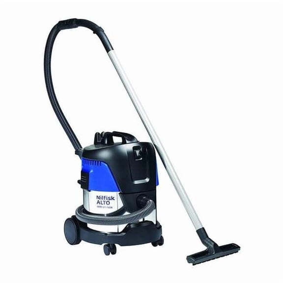 Nilfisk Industrial, Shop Vacuum, 5 gal, HEPA, 3600 l/min, 1 1/2 hp 107419096