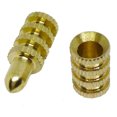 thumbnail image 1 of 10 Pair Solid Brass Table Pins Dowels Table Bolt Sleeve Connectors Table Leaf Hardware Table Top Leaf Alignment Pins, 1 of 5