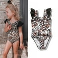 thumbnail image 4 of Yuanyu Todler Girls Swimsuit Bathing Suits Cute Beach Swimming Backless One Piece Swimwear 3-8 Years, 4 of 7