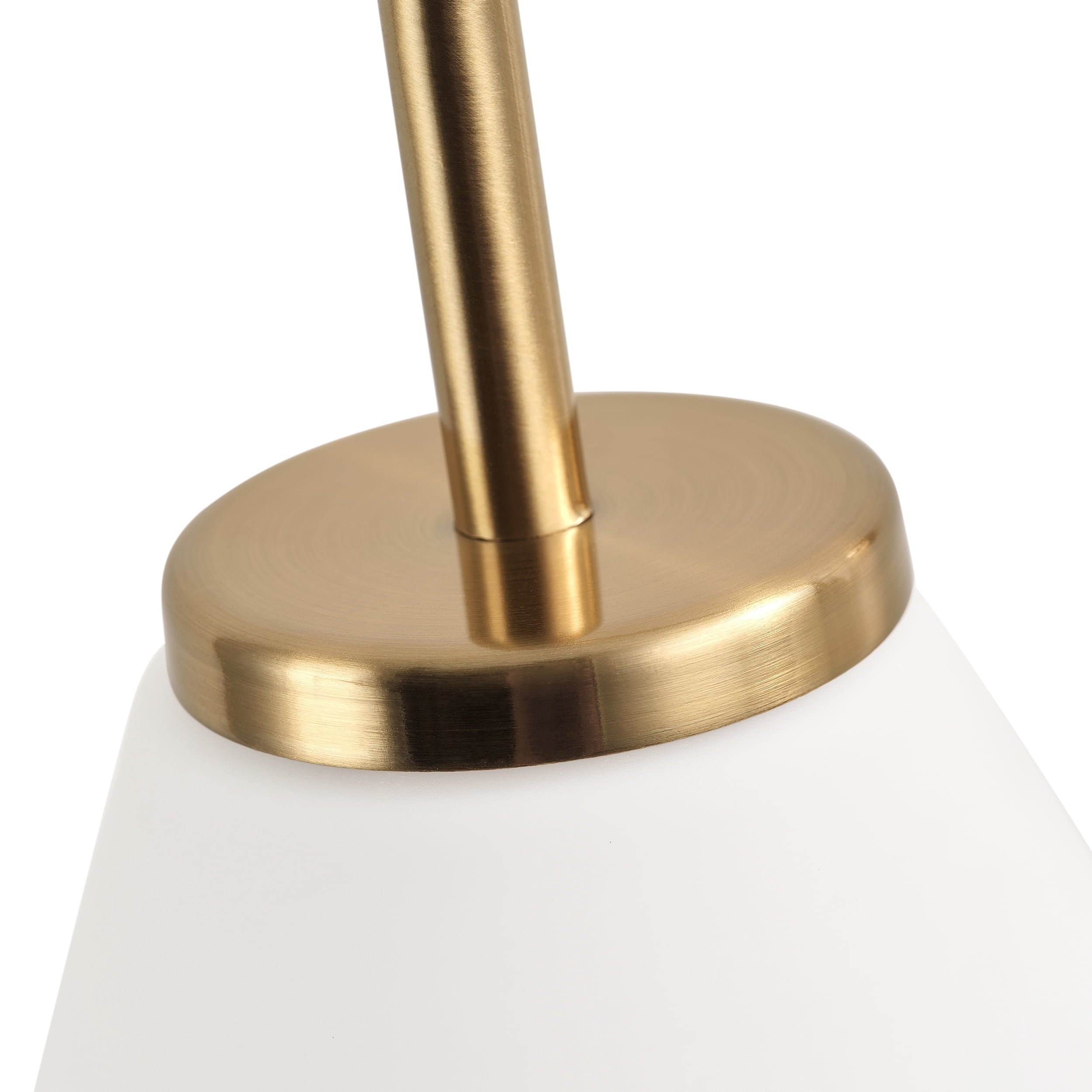 Modern Gold Bathroom Light Fixture 3-Light Milky White Glass Vanity Lighting Industrial Wall Sconce Over Mirror