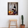 thumbnail image 4 of COMIO Rustic Kitchen Wall Art Wine Decor Board Background Contemporary Dinning Room Picture Wine Pictures Wall Decor Rustic Farmhouse Wall Decorations Vintage Pictures Paintings, 4 of 4