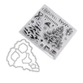 thumbnail image 4 of 2 Uds Sellos Transparentes Troqueles de Corte de Sellos Patrón de Alce de árbol de Navidad de Acero Al Carbono para Manualidades Manualidades álbum de Recortes, 4 of 8