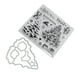 thumbnail image 4 of 2 Uds Sellos Transparentes Troqueles de Corte de Sellos Patrón de Alce de árbol de Navidad de Acero Al Carbono para Manualidades Manualidades álbum de Recortes, 4 of 8