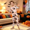 thumbnail image 6 of Matching Family Halloween Pajamas Set - 2026 Cute Ghost & Pumpkin Print Two-Piece Sleepwear Pjs - Family Matching Pajamas Soft Holiday Loungewear Halloween Matching Pajamas for Family, 6 of 6