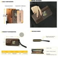 thumbnail image 2 of ZUXONGSY Frog Daisy Flower Print Handbag and Wallet Sets for Women Top Handle Totes with Matching Wallet Leather Shoulder Handbag Clutch Purse for Women Ladies, 2 of 4