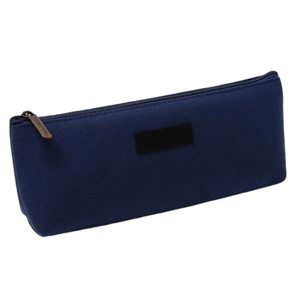 Estuche de lona para lápices | Organizador de artículos de papelería | Estuche grande para bolígrafos, lápices y material de arte