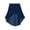 Navy Blue, variant on JanJean Girls Lyrical Ballet Dance Skirt Dress High Low Chiffon Flowy Skirts Latin Jazz Modern Dancewear Burgundy 14