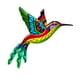 thumbnail image 4 of Estatuas de pájaros de ,arte de pared estatua de colibrí decoración al aire libre,colgante pared escultura jardín decoración ,decoración de pared colibrí shamjiam Estatuas de pájaros de arte de pared, 4 of 5