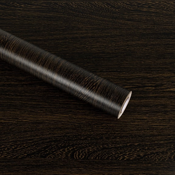 Abyssaly Smoked Oak Woodgrain Peel and Stick Wallpaper Self-adhesive Removable Contact Paper Waterproof 15.7 " x 118.1" Vinyl Wallpaper for Home Decor