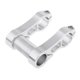 thumbnail image 5 of Extensor de manillar de bicicleta, soporte de extensión de montaje de vástago ajustable, disponible en 3 Plata, 5 of 8