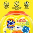 thumbnail image 6 of Tide Simply PODS Odor Defense Laundry Detergent Pacs, Fresh Linen, 55 ct, 6 of 9