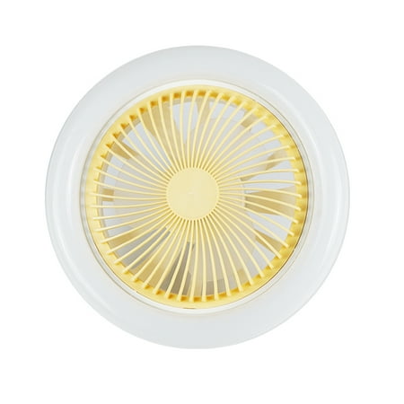 

E27 Lamp Head Ceiling Dual-purpose Fan Lamp 3-Gear Adjustment Small Ceiling Fan for Room Bedroom