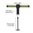 thumbnail image 4 of Entrenador De Rodillos De Antebrazo Barra de entrenamiento con rodillo para antebrazo y muñeca, equipo de fitness portátil (correa enrollable verde), 4 of 8