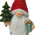 thumbnail image 2 of Nain de Noël en polyrésine Holiday Time de 20 cm avec sapin - Rouge, 2 of 4